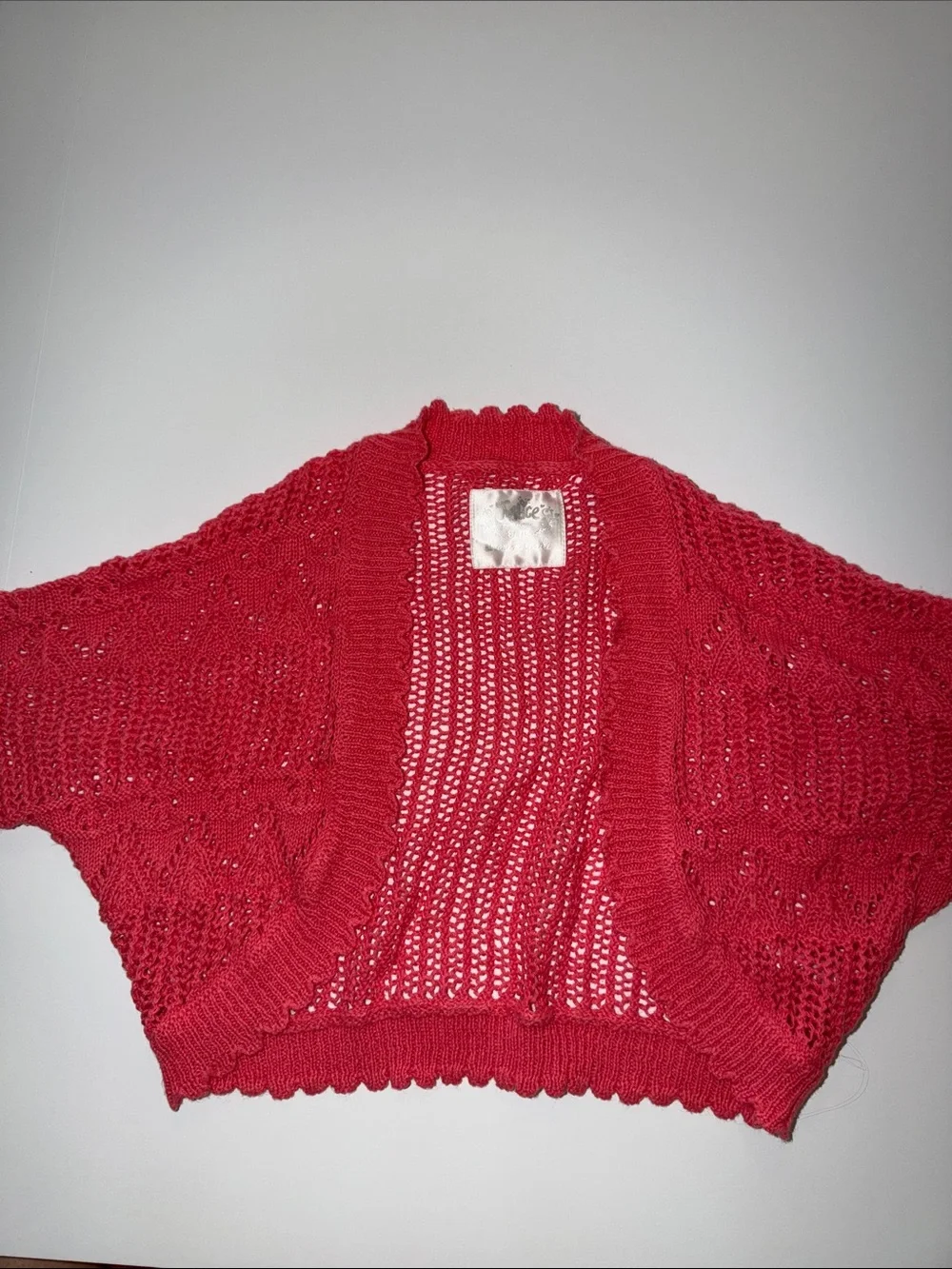 Justice sweater shrug